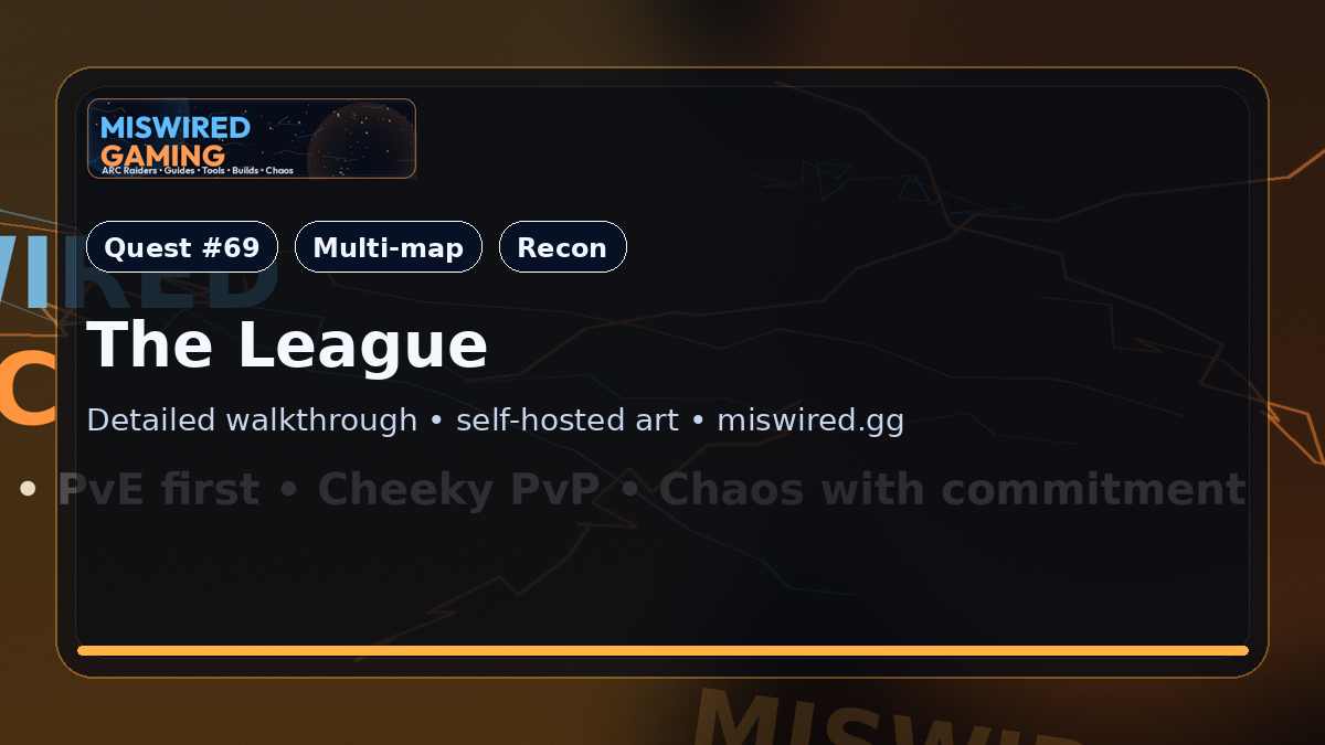 Quest Guide: The League